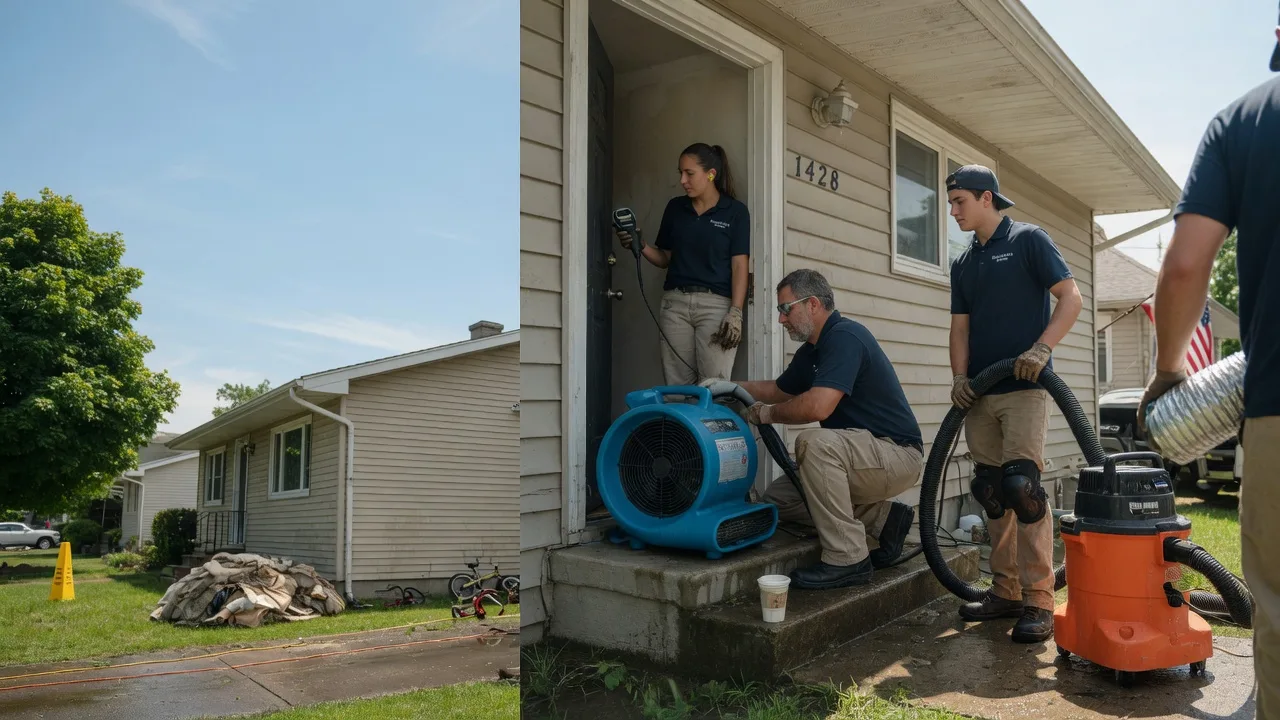 Water Damage Restoration in Prairie City, IL near me